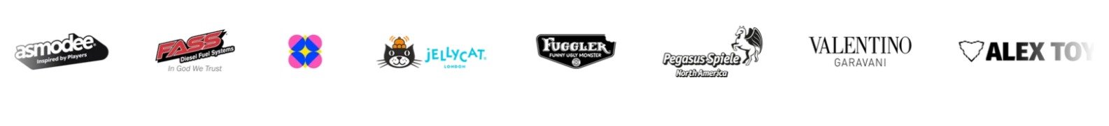Featured partner brand logos